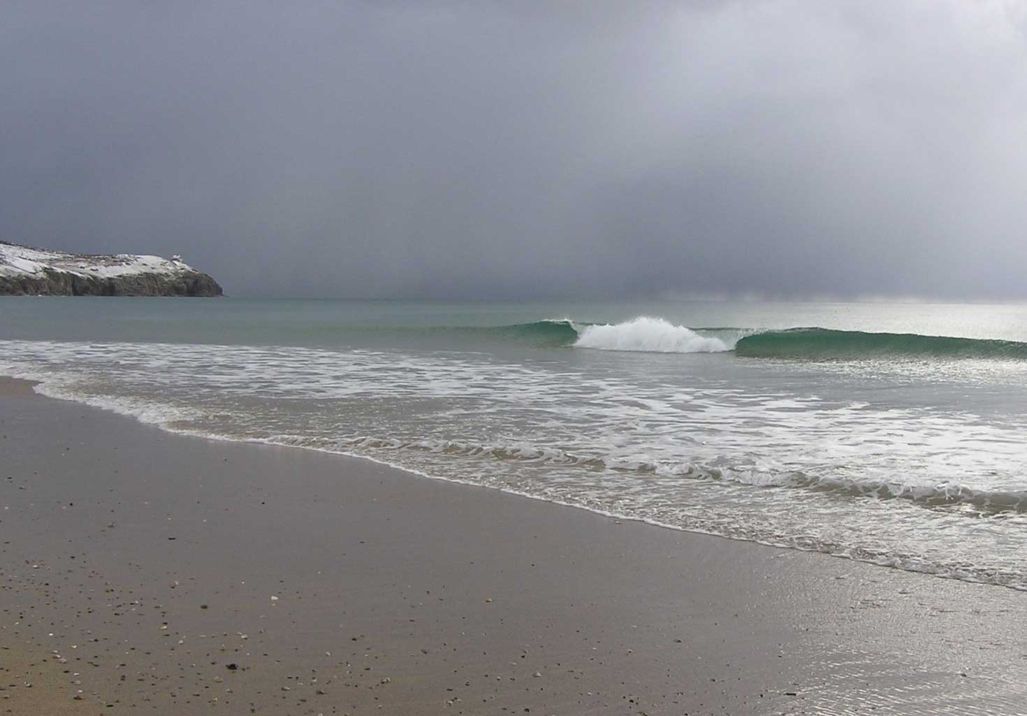 Winter waves at Praa Sands