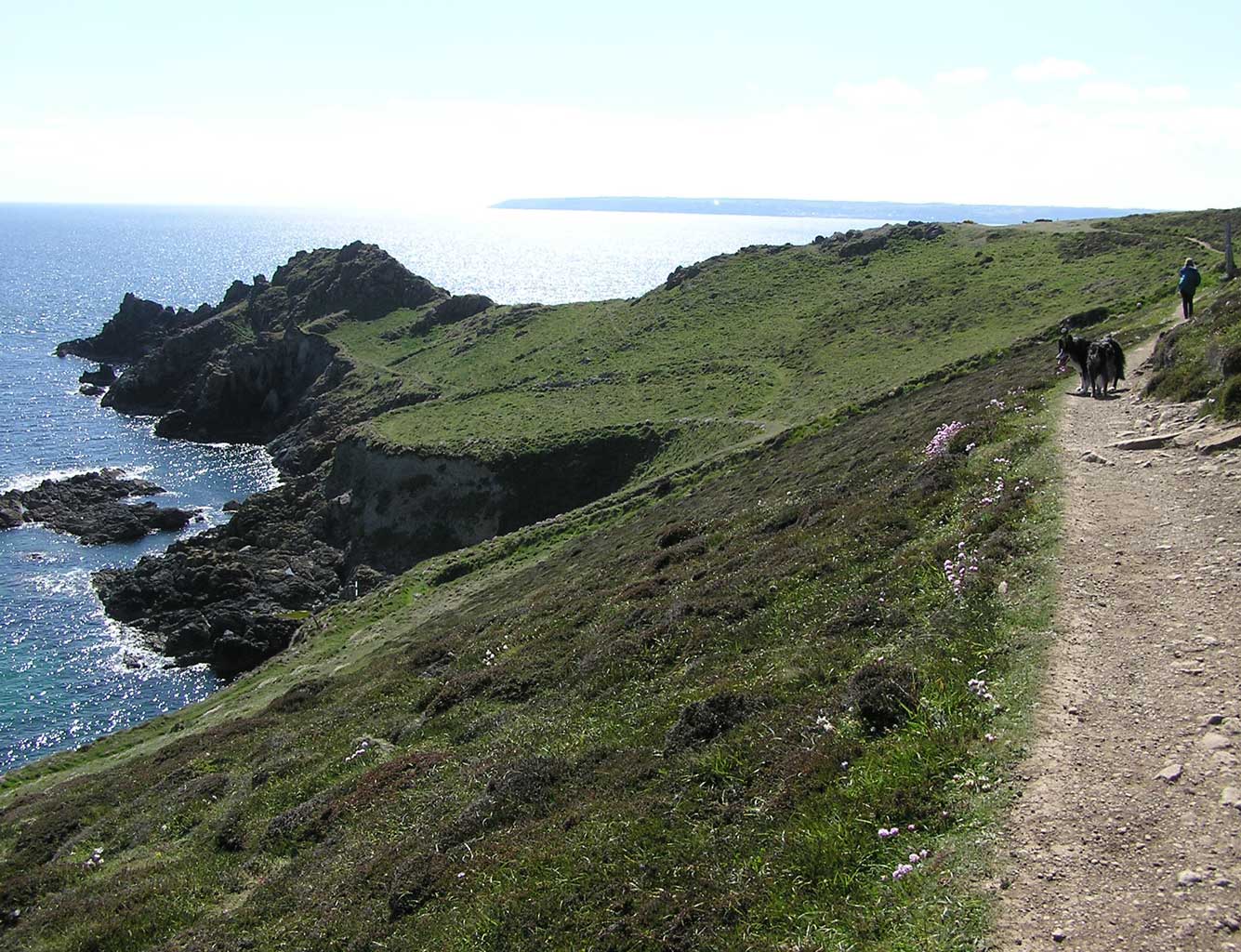 Prussia Cove - Cudden Point. On the coast path from Prussia Cove to Perranuthnoe